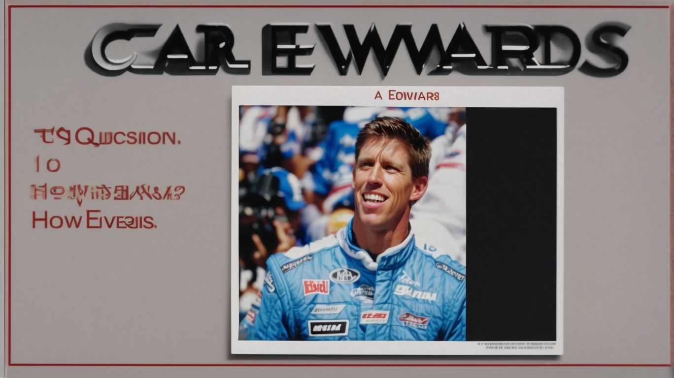 How Old is Carl Edwards Nascar?