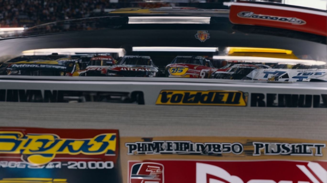 What is on the Windshield of Nascar?